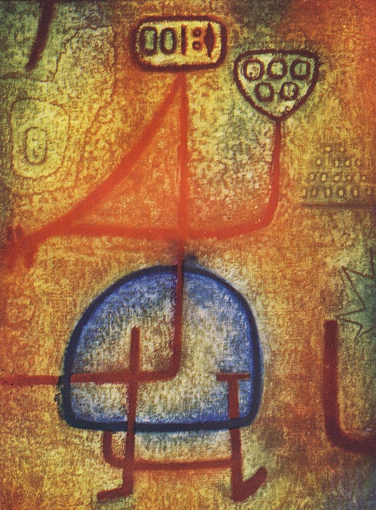 La Belle Jardiniere 1939 art print by Paul Klee for $57.95 CAD