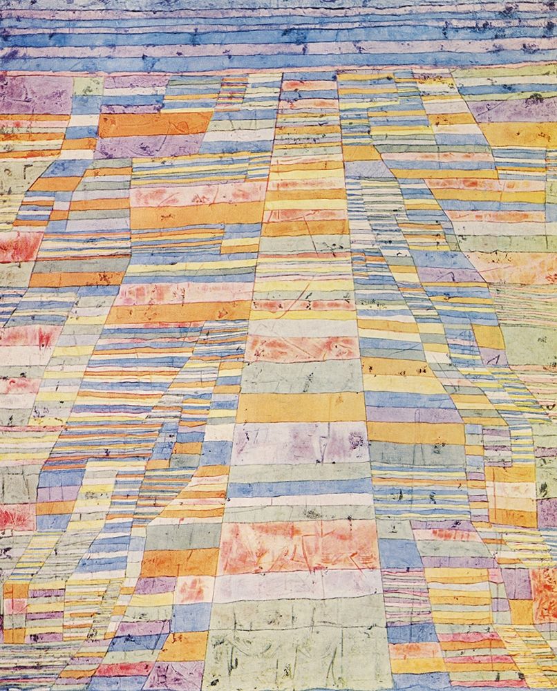 Main Road and Secondary Road 1929 art print by Paul Klee for $57.95 CAD