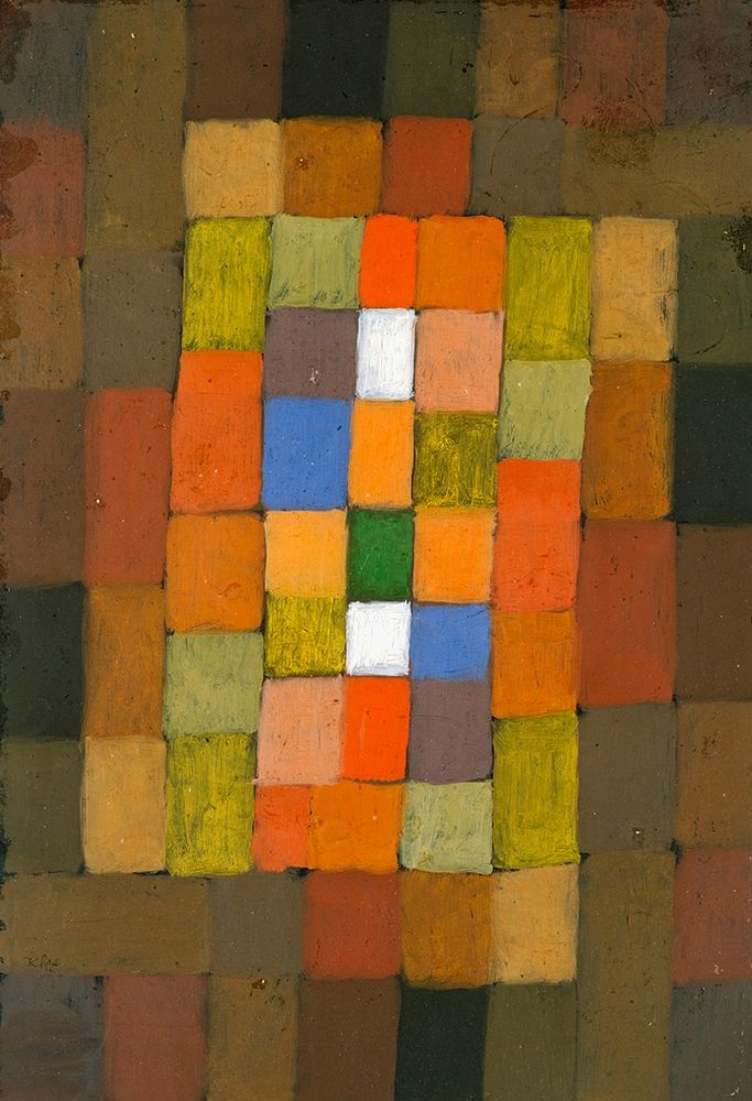 Static Dynamic Graduation 1923 art print by Paul Klee for $57.95 CAD