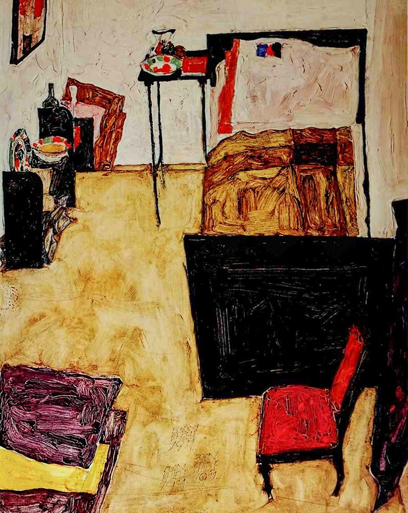Schieles Room in Neulengbach art print by Egon Schiele for $57.95 CAD