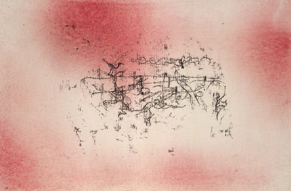 Bird Landscape art print by Paul Klee for $57.95 CAD