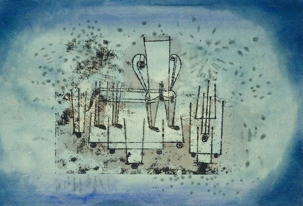 The Chair Animal art print by Paul Klee for $57.95 CAD