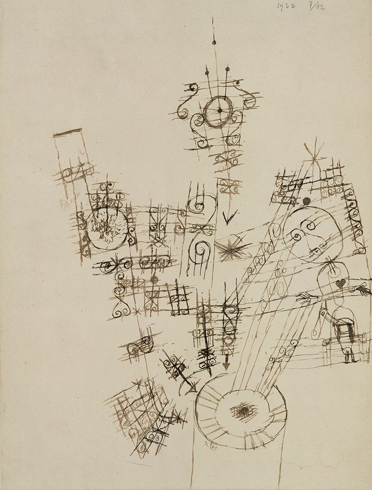 The Last Adventure of the Knight Errant art print by Paul Klee for $57.95 CAD