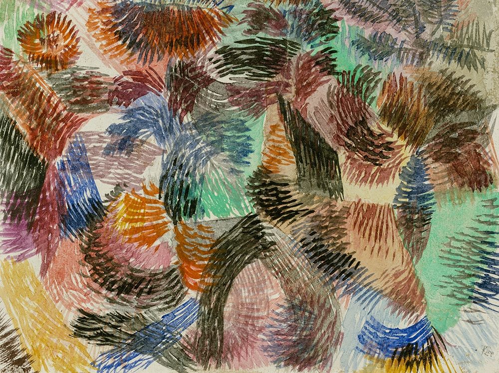 Libido of the Forest art print by Paul Klee for $57.95 CAD
