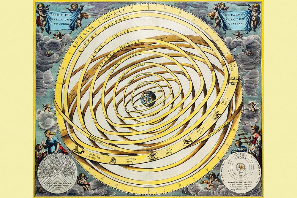 Celestial Map art print by Andreas Cellarius for $57.95 CAD