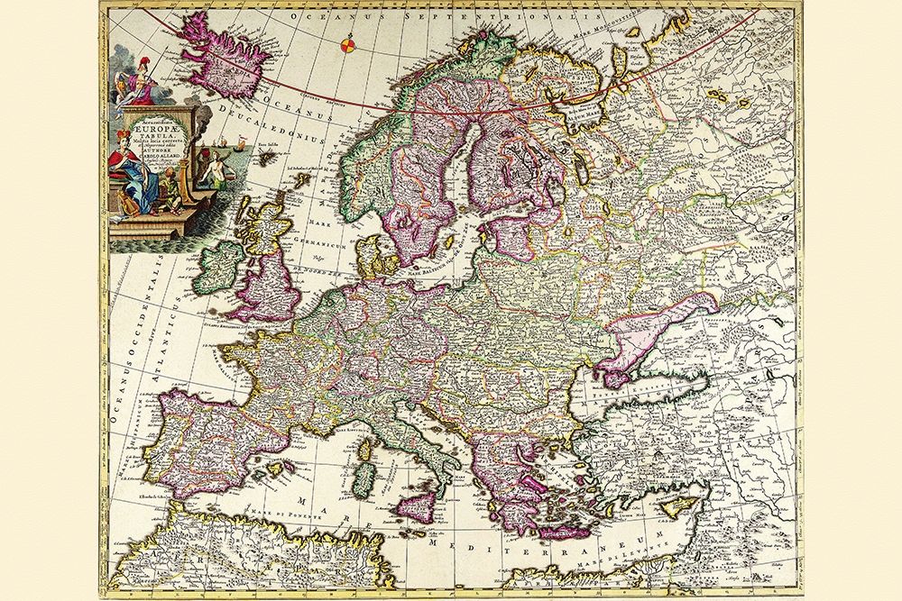 Europe art print by Carl Allard for $57.95 CAD