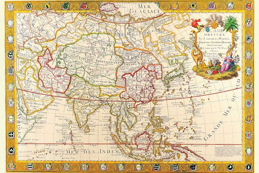 Asia art print by Guillaume Danet for $57.95 CAD