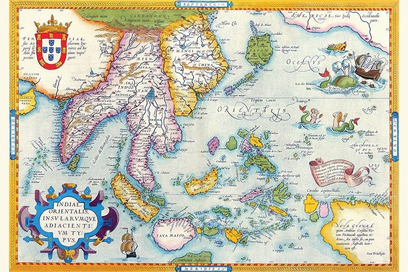 East Indies by Ortelius art print by Abraham Ortelius for $57.95 CAD