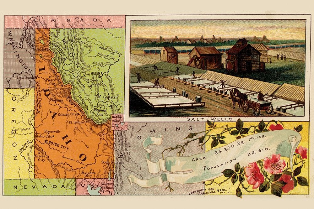 Idaho art print by Arbuckle Brothers for $57.95 CAD