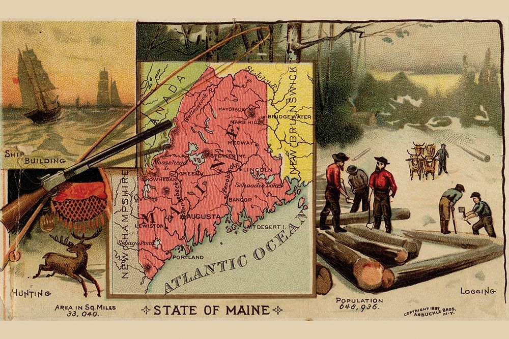 Maine art print by Arbuckle Brothers for $57.95 CAD