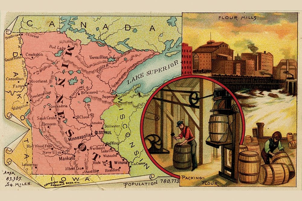 Minnesota art print by Arbuckle Brothers for $57.95 CAD