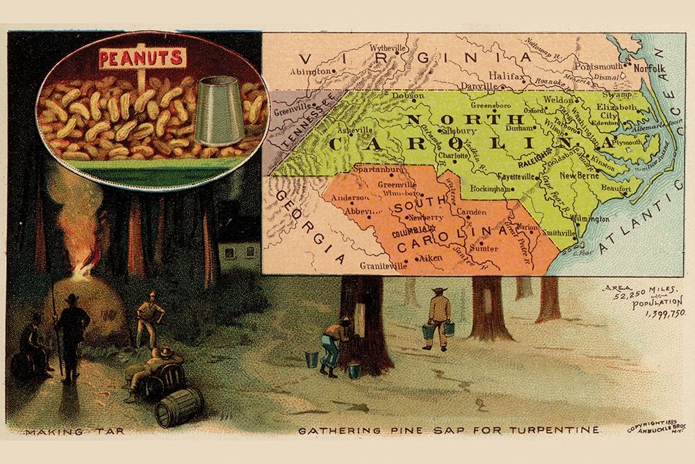 North Carolina art print by Arbuckle Brothers for $57.95 CAD