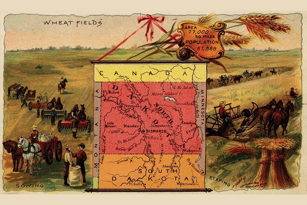 North Dakota art print by Arbuckle Brothers for $57.95 CAD