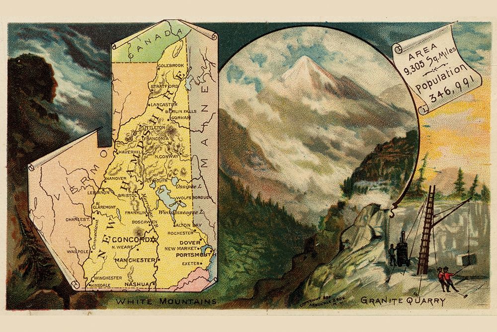 New Hampshire art print by Arbuckle Brothers for $57.95 CAD