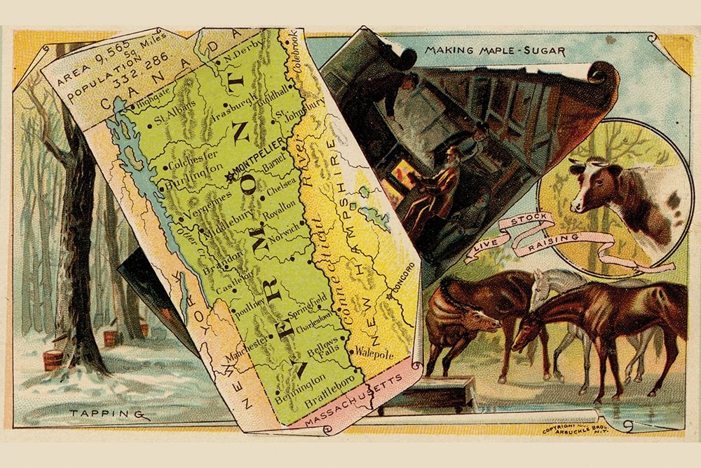 Vermont art print by Arbuckle Brothers for $57.95 CAD