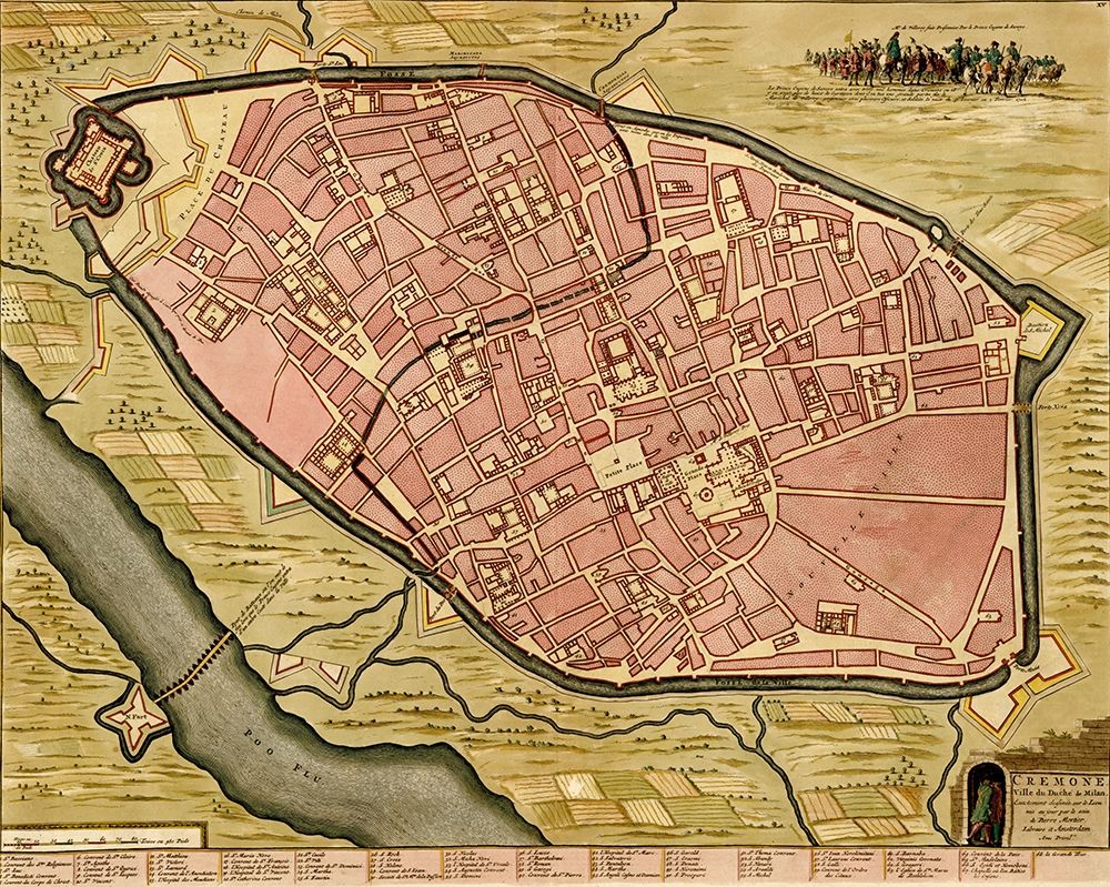 Cuneum or Cuneoin Italy 1700 art print by Anna Beeck for $57.95 CAD