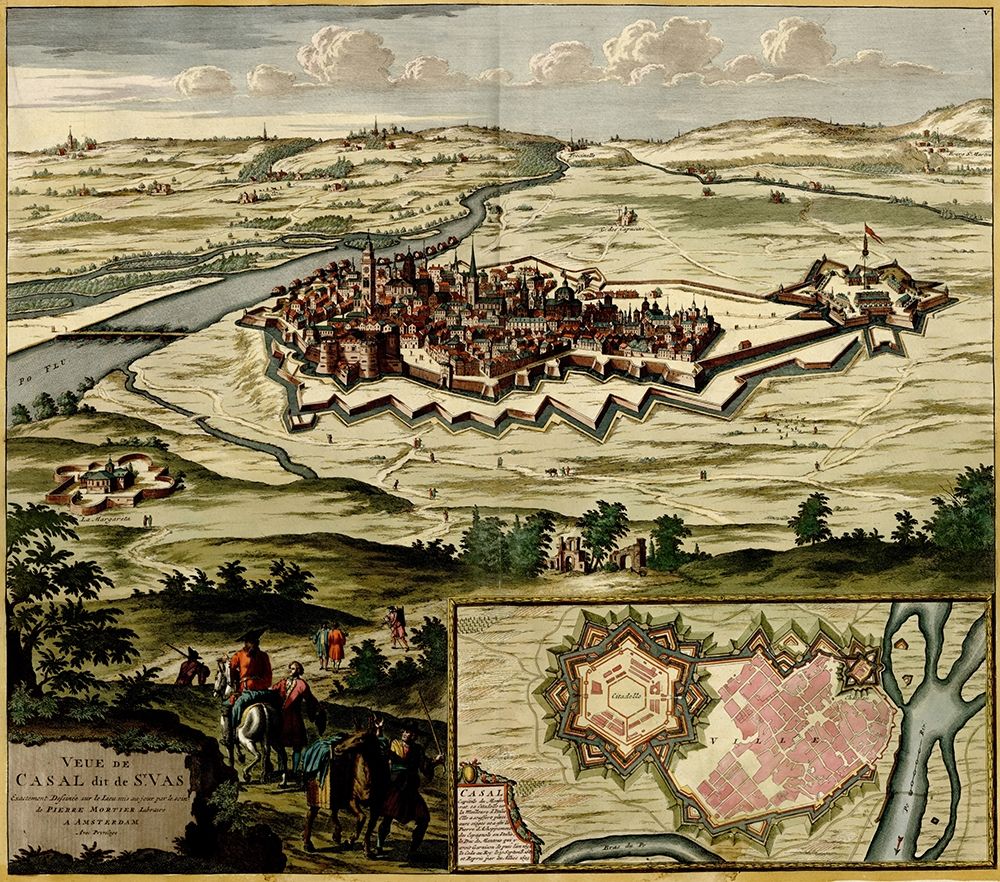 City of Cuneo 1700 art print by Anna Beeck for $57.95 CAD
