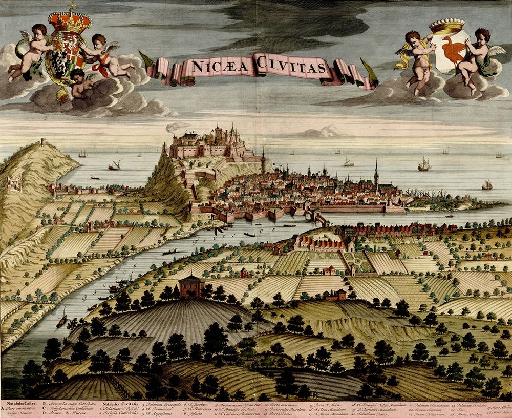 Trevise in the Italian Po Valley 1700 art print by Anna Beeck for $57.95 CAD