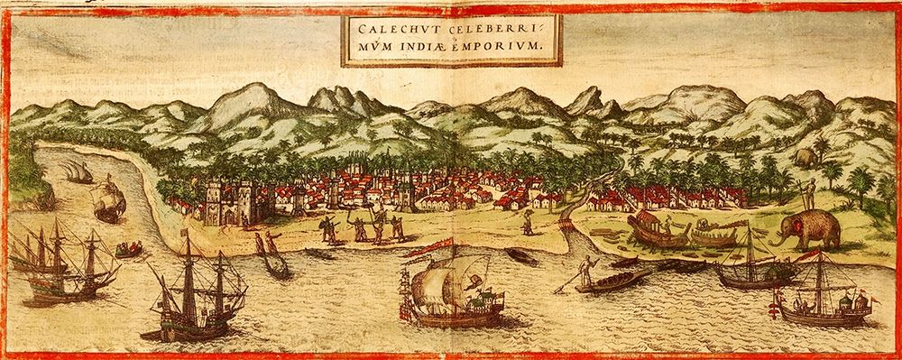 Calicut art print by Braun Hogenberg for $57.95 CAD
