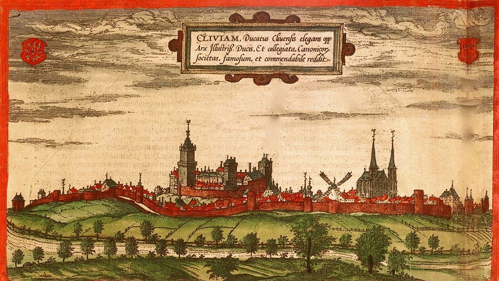 Kleve Germany art print by Braun Hogenberg for $57.95 CAD