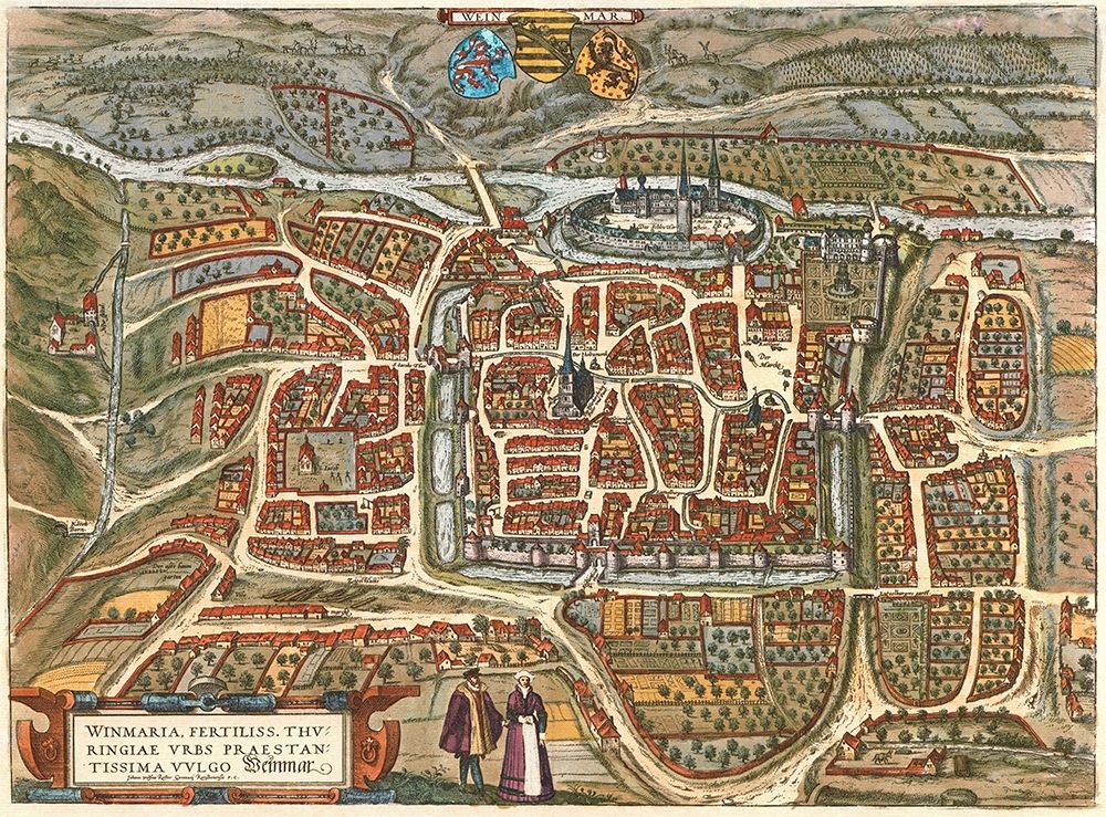 Weimar Germany art print by Braun Hogenberg for $57.95 CAD