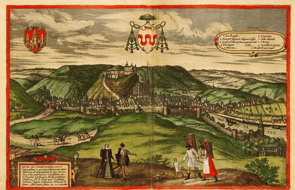 Netherlands art print by Braun Hogenberg for $57.95 CAD