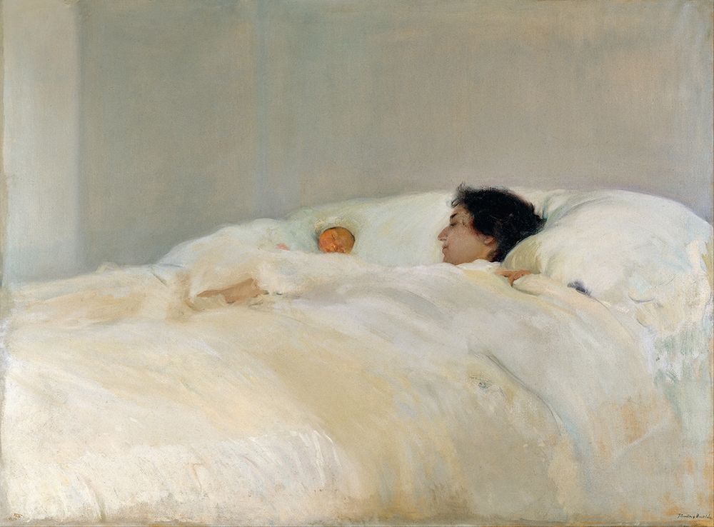 Mother art print by Joaquin Sorolla for $57.95 CAD