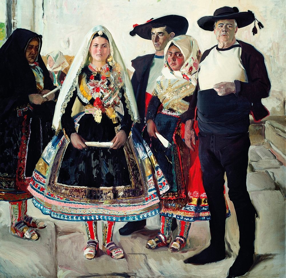 Typical Lagarterans art print by Joaquin Sorolla for $57.95 CAD