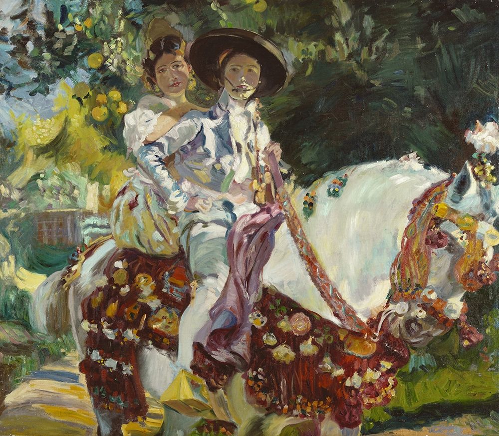 Valencians art print by Joaquin Sorolla for $57.95 CAD