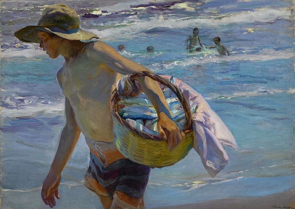 Bastida The Fisherman art print by Joaquin Sorolla for $57.95 CAD
