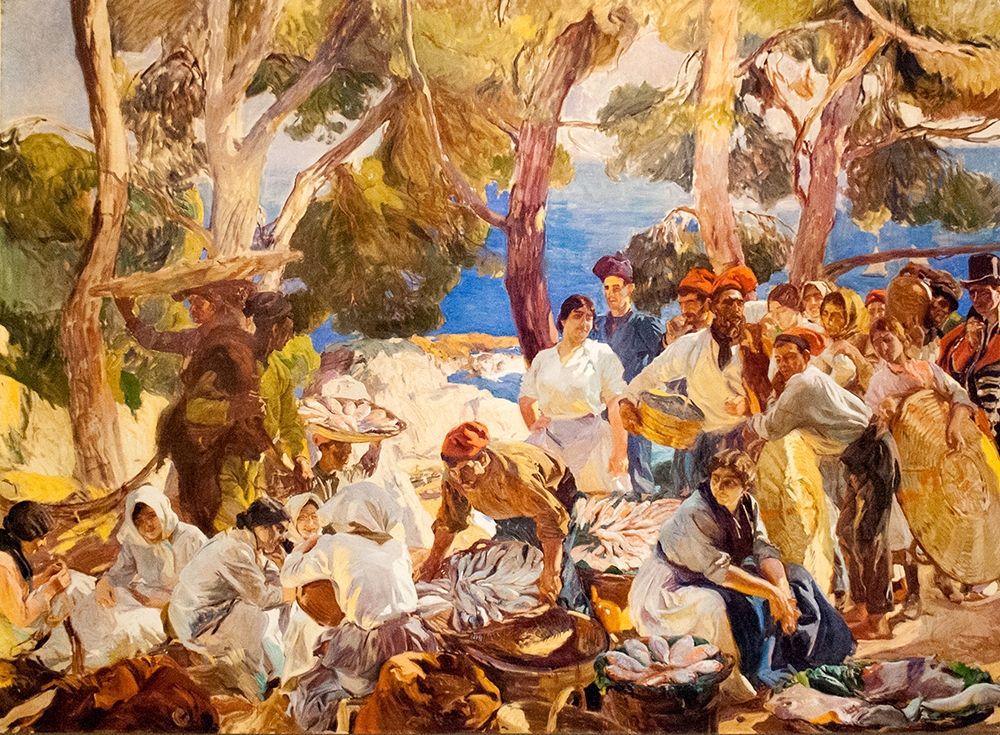 Catalonia Fish art print by Joaquin Sorolla for $57.95 CAD