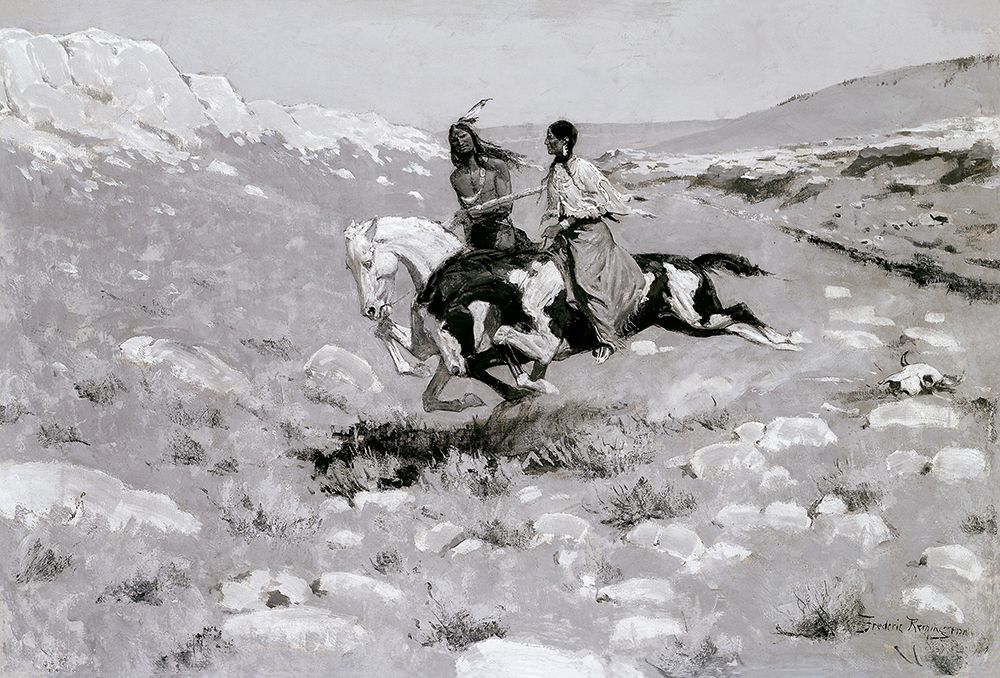Ceremony of the Fastest Horse art print by Frederic Remington for $57.95 CAD