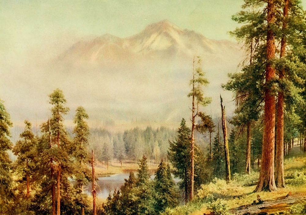 Shasta-California 1914 art print by Sutton Palmer for $57.95 CAD