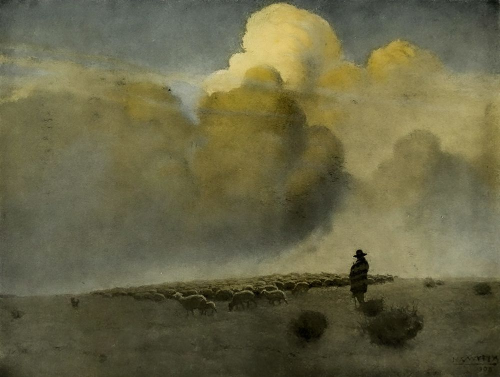 Pastoral of the South west art print by Newell Wyeth for $57.95 CAD