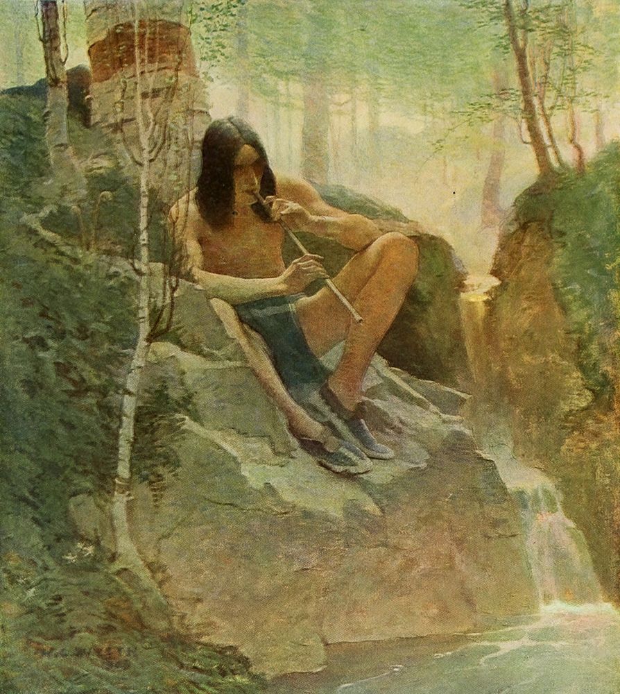 Moods-Spring art print by Newell Wyeth for $57.95 CAD