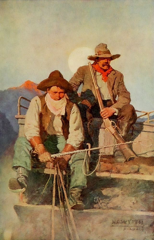 The Pay stage art print by Newell Wyeth for $57.95 CAD