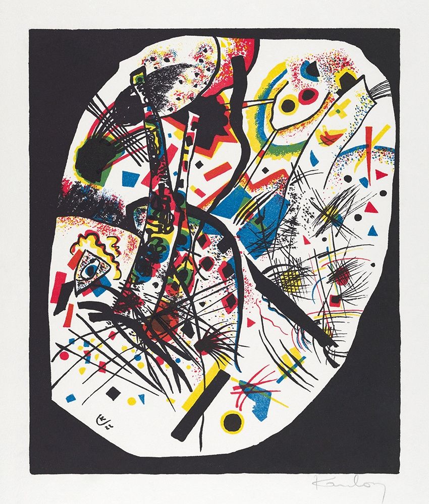 Kleine Welten III-Small Worlds III 1922 art print by Wassily Kandinsky for $57.95 CAD