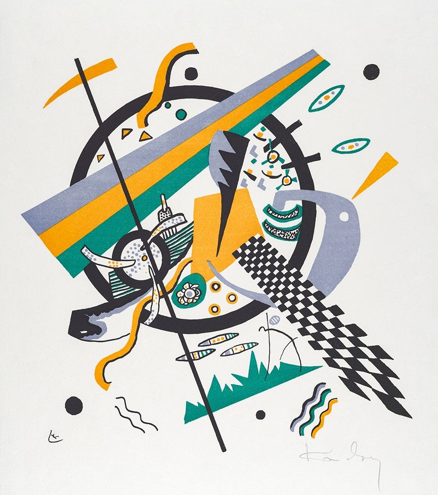 Kleine Welten IV-Small Worlds IV-1922 art print by Wassily Kandinsky for $57.95 CAD