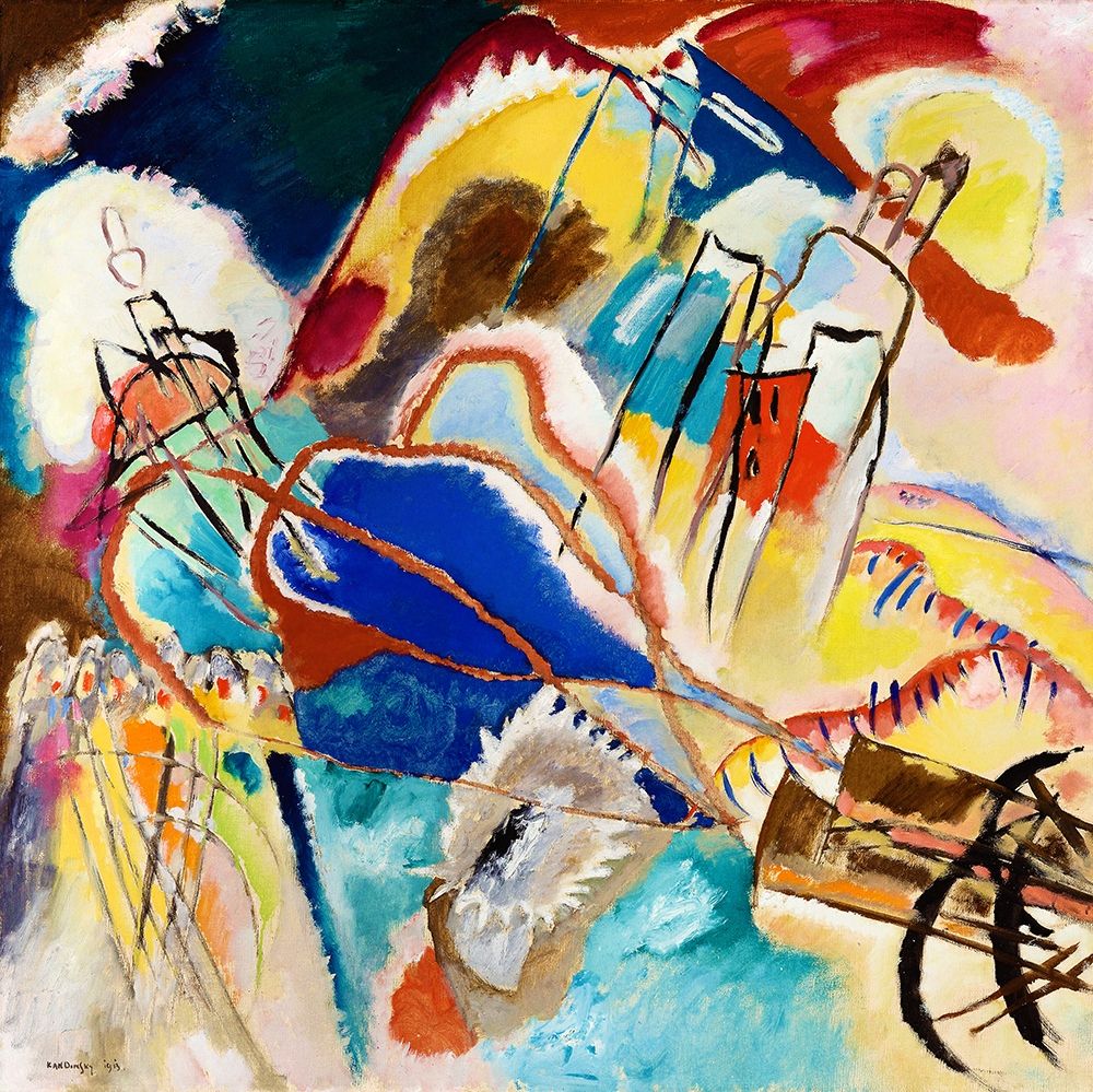 Improvisation No. 30 1913 art print by Wassily Kandinsky for $57.95 CAD