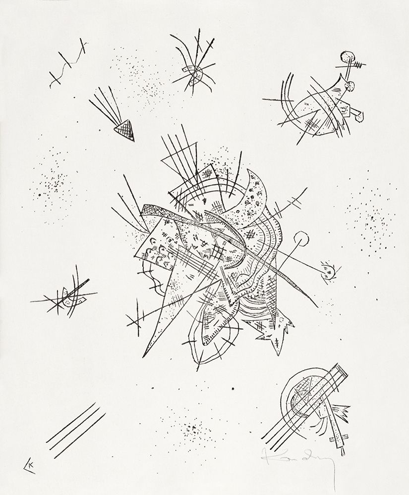 Kleine Welten X-Small Worlds X 1922 art print by Wassily Kandinsky for $57.95 CAD