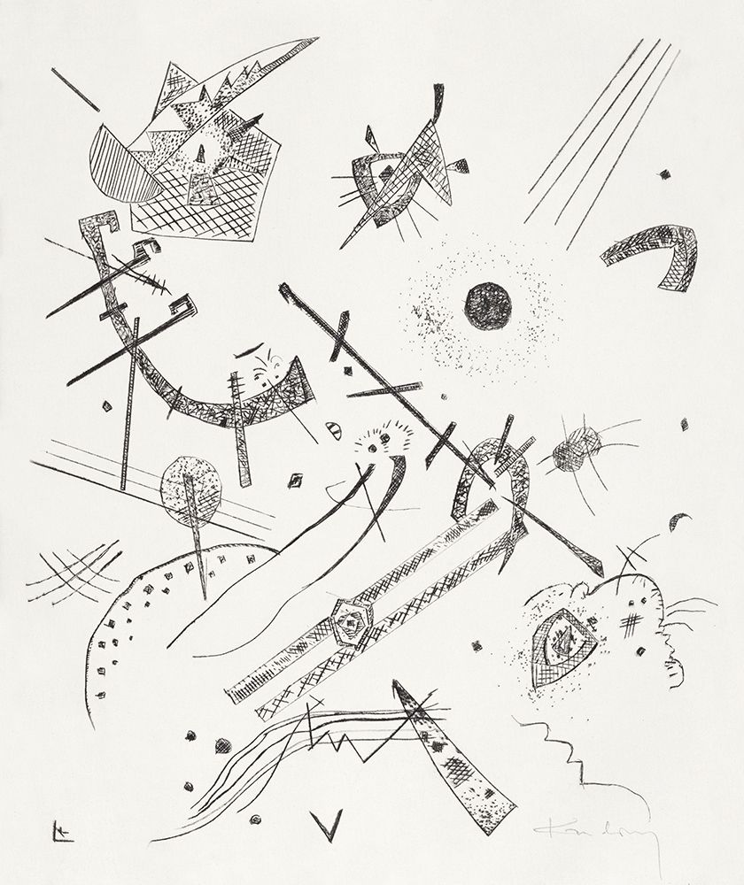 Kleine Welten-Small Worlds 1922 art print by Wassily Kandinsky for $57.95 CAD
