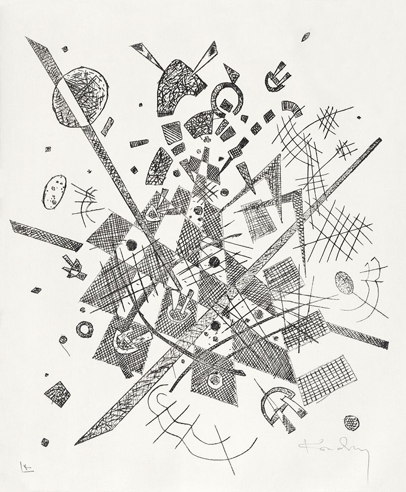 Kleine Welten IX-Small Worlds IX 1922 art print by Wassily Kandinsky for $57.95 CAD