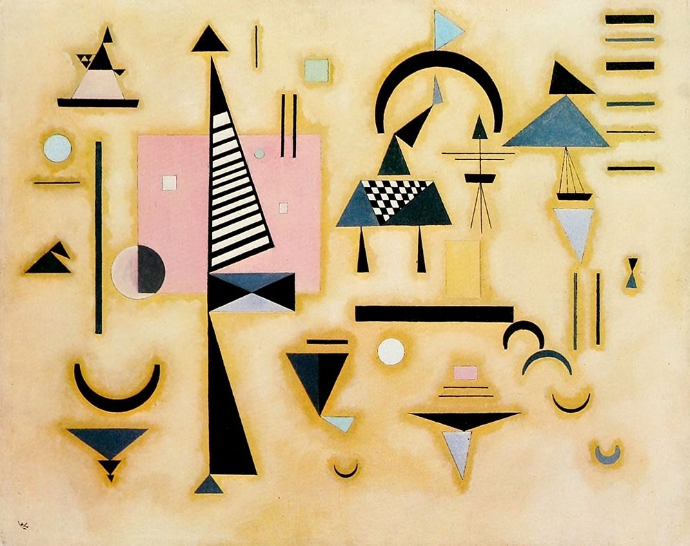 Decisive Rose 1932 art print by Wassily Kandinsky for $57.95 CAD