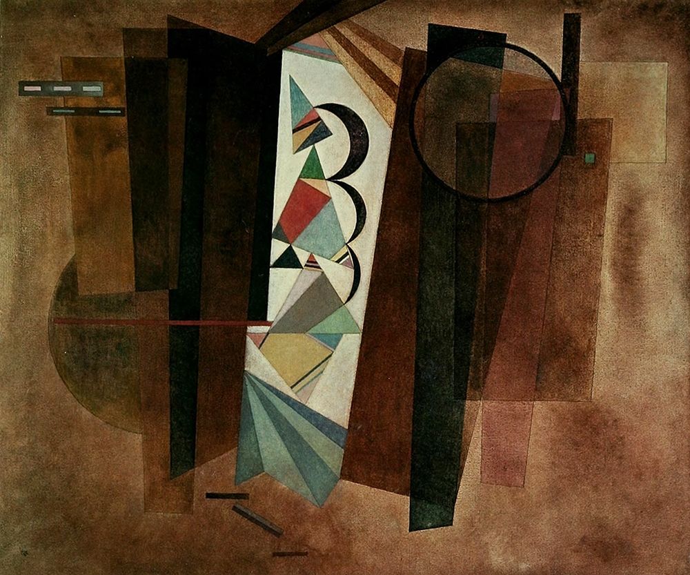 Development in Brown 1933 art print by Wassily Kandinsky for $57.95 CAD