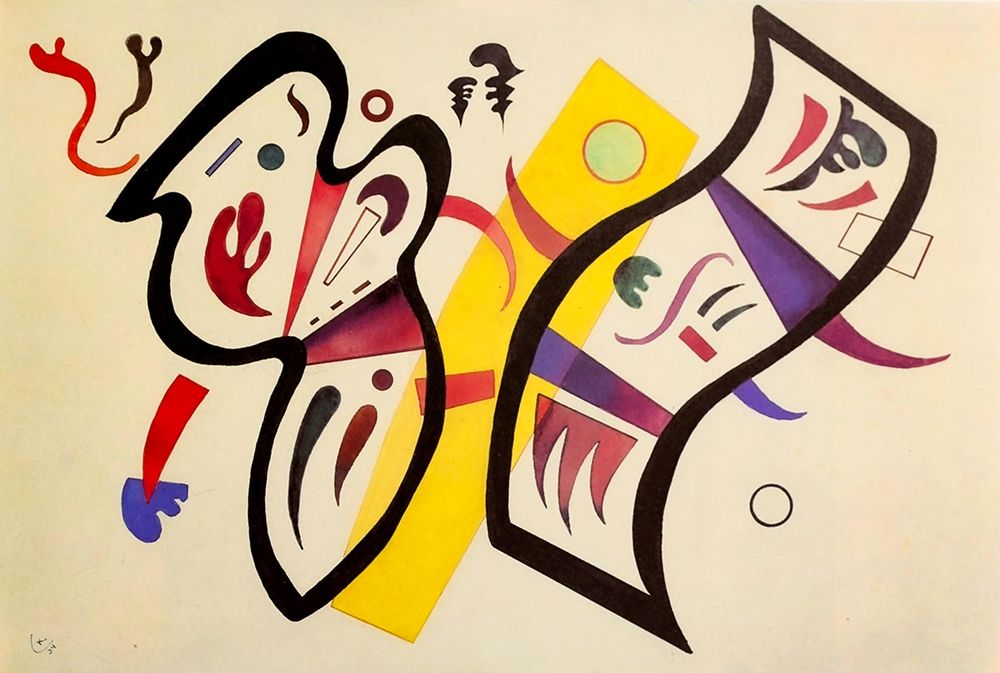 Double Affirmation 1934 art print by Wassily Kandinsky for $57.95 CAD