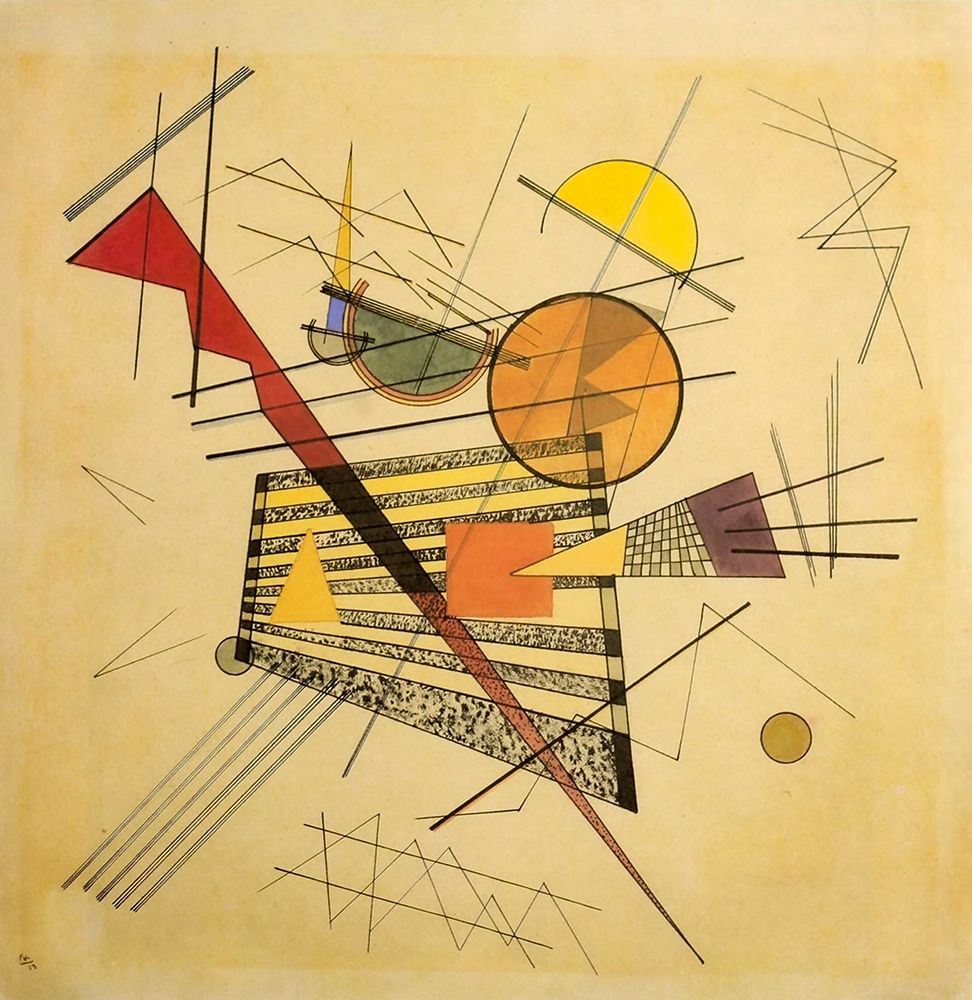 Free relationship 1923 art print by Wassily Kandinsky for $57.95 CAD