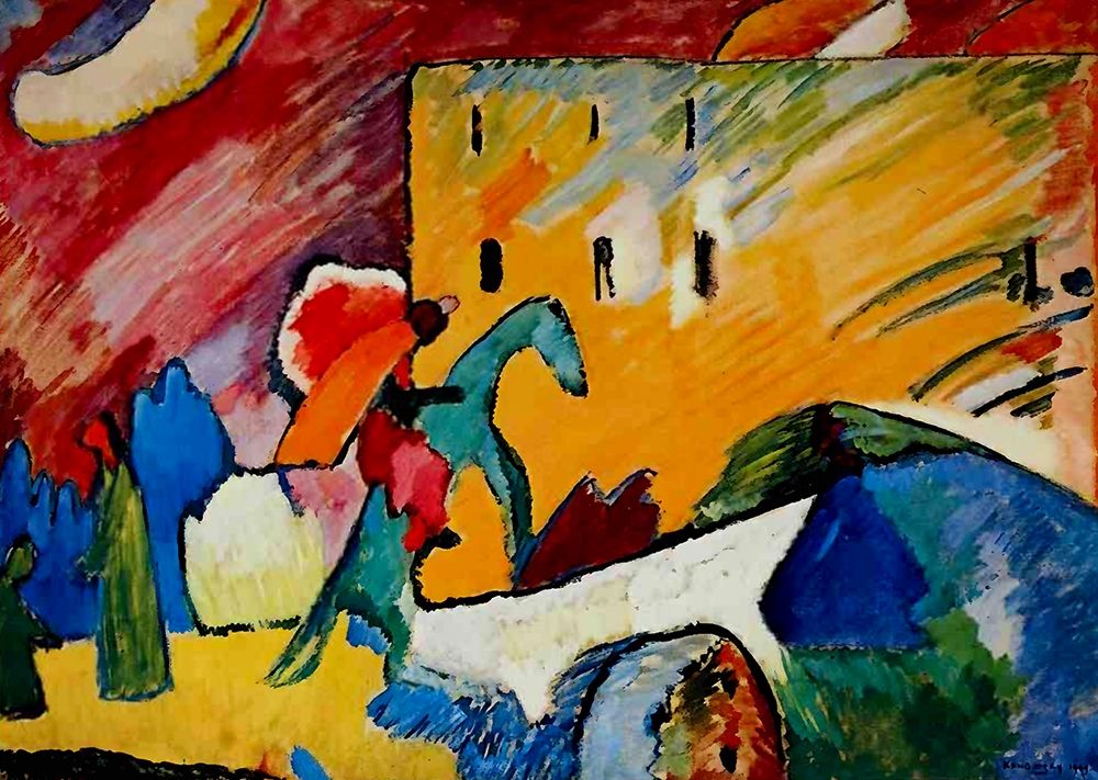 Improvisation no.3 1909 art print by Wassily Kandinsky for $57.95 CAD