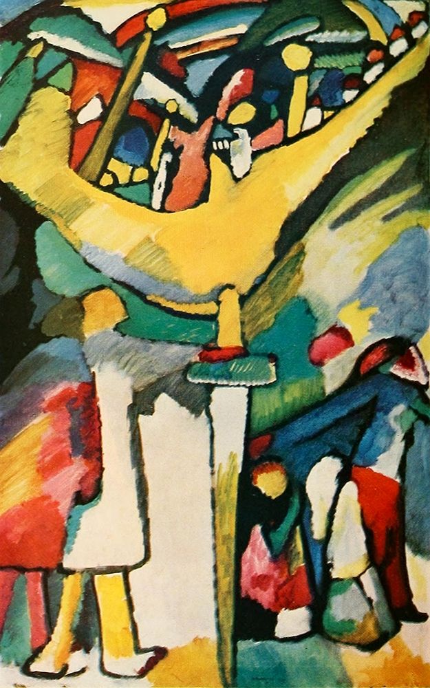 Improvisation no.8 1909 art print by Wassily Kandinsky for $57.95 CAD