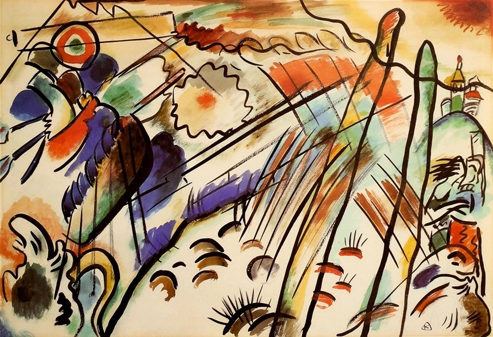 Improvisation no.28a 1911-12 art print by Wassily Kandinsky for $57.95 CAD