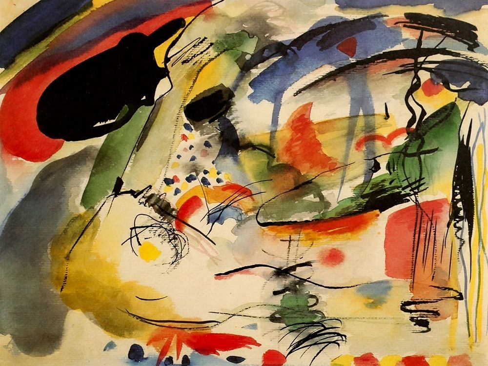 Improvisation no.33 1913 art print by Wassily Kandinsky for $57.95 CAD